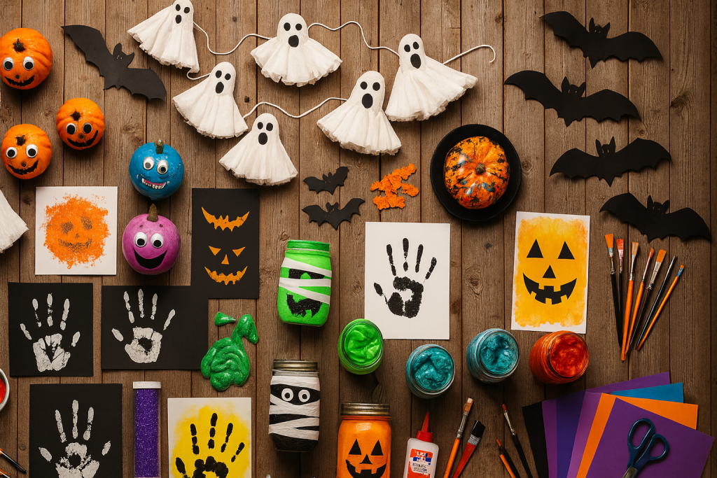 Halloween Arts and Crafts for Kids: 25+ Creative Projects
