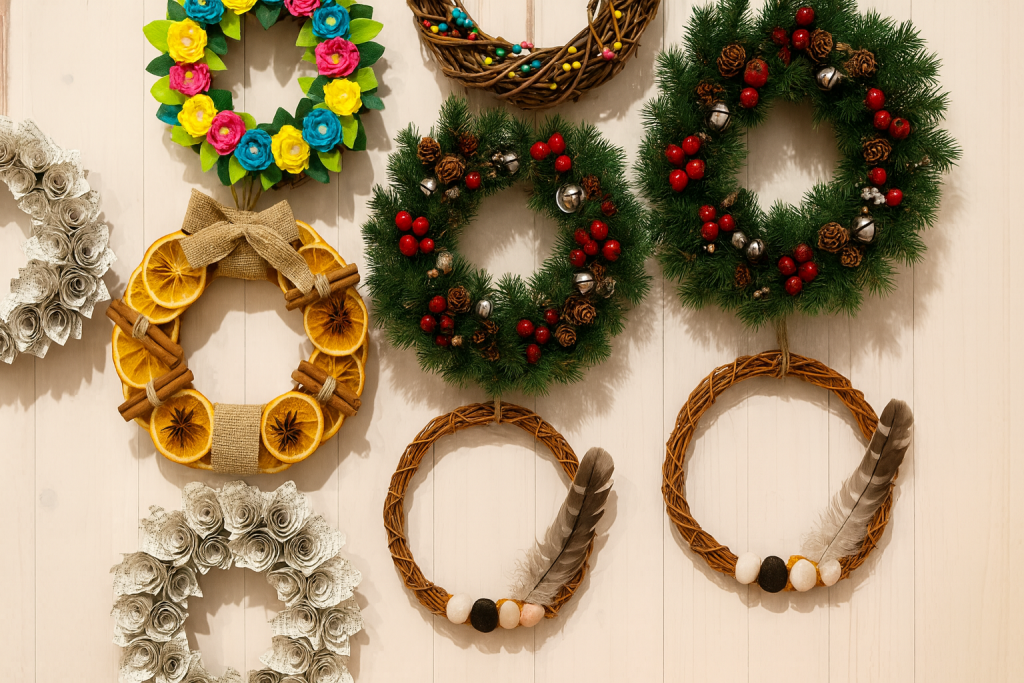Ideas for Homemade Wreaths: My Creative DIY Projects for Every Season