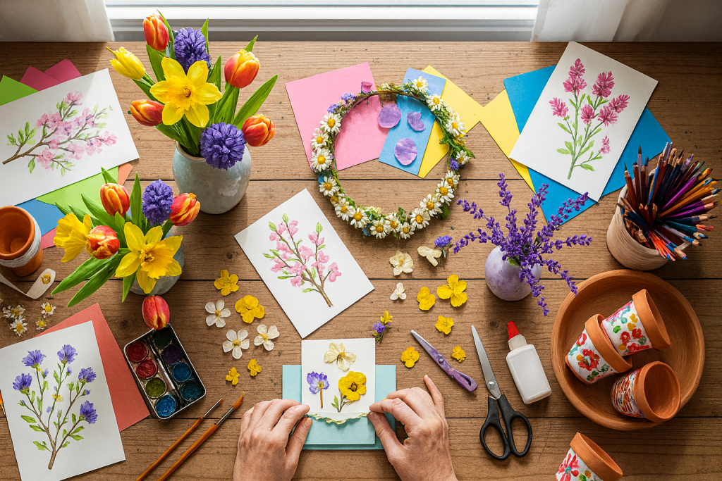 Spring Flowers Art: Creative DIY Projects to Celebrate Nature’s Awakening